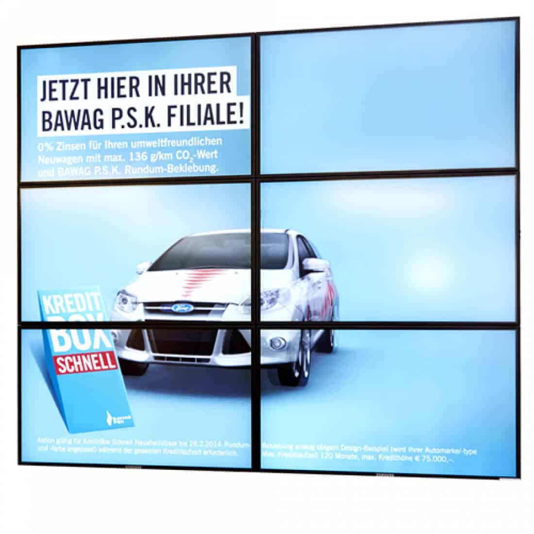 Bawag-Videowall