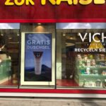 werbebildschirm schaufenster