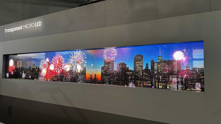 Samsung Transparent MicroLED