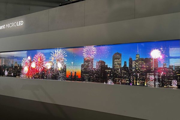 Samsung Transparent MicroLED